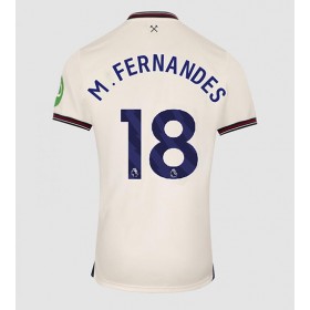 Pánské fotbalový oblečení West Ham United Mateus Fernandes #18 Venkovní košile 2025-26 Krátkým Rukávem